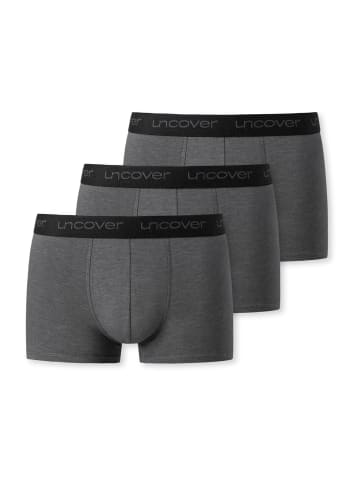 Schiesser Boxershorts Uncover in dunkelgrau