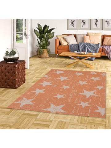 Pergamon In- & Outdoor Teppich Marbella in orange