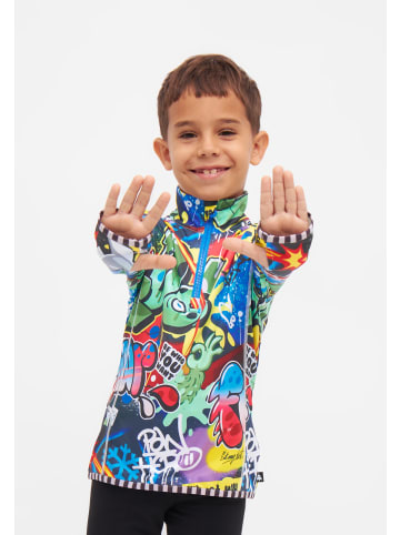 WeeDo Langarmshirt COSMO SPRAYPRINT in grafitti print