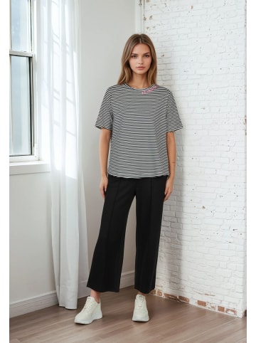 Salzhaut Shirt TESCHI Navy Offwhite
