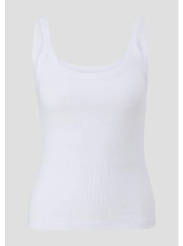 QS T-Shirt in 0100_weiß