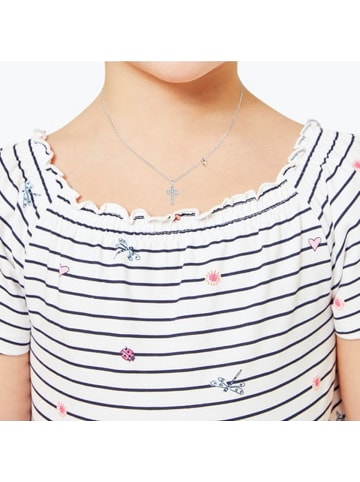 s.Oliver Halskette mit Anhänger in Silber – (L)40cm