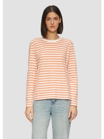 s.Oliver T-Shirt langarm in Orange
