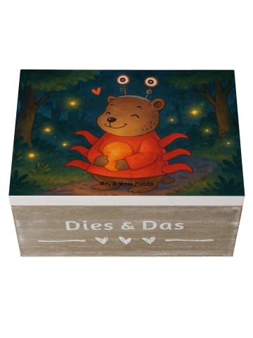 Mr. & Mrs. Panda Dekokiste Krebs Astrologie Design ohne Spruch in Weiß