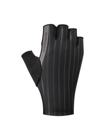 SHIMANO Fahrrad-Handschuhe ADVANCED Race in schwarz