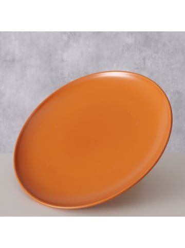 Boltze Keramik Teller Pastell in Orange