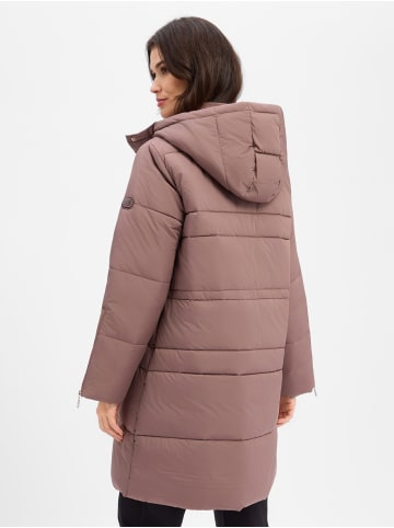Liu Jo Puffer Mantel in taupe