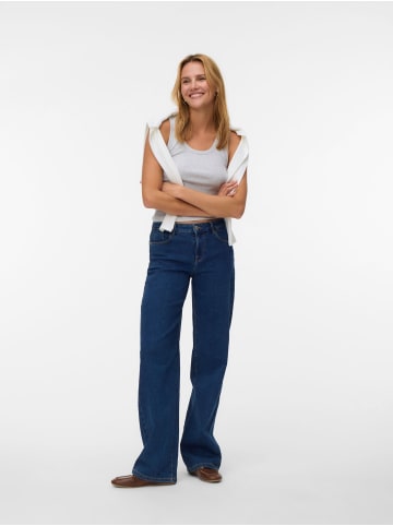 Vero Moda Weit geschnitten in Dark Blue Denim