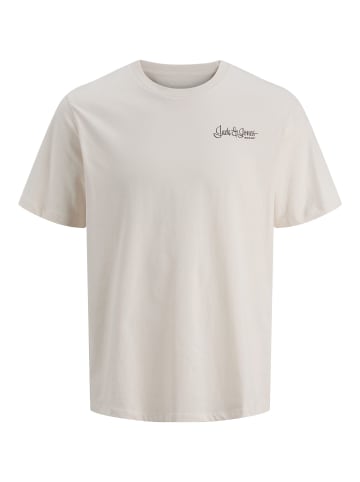 JACK & JONES PLUS T-shirt in Moonbeam