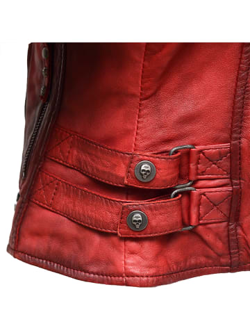 Roberto Geissini Okkea Lederjacke Rot