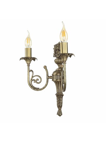 Licht-Erlebnisse Wandlampe (B)33 x (H)36 cm in Bronze hell glänzendBronze hell glänzend