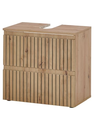 home24 Waschbeckenunterschrank Rookerie in Eiche Artisan Dekor