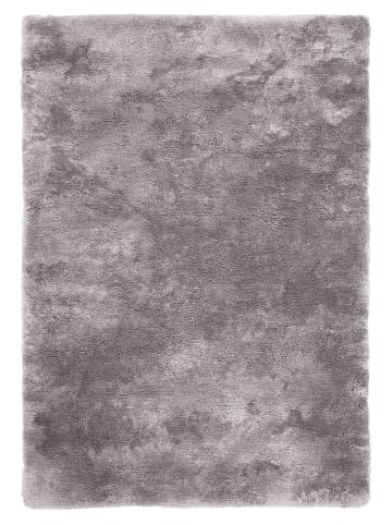 obsession Hochflor Teppich Dolphin 500 in silber - rechteckig