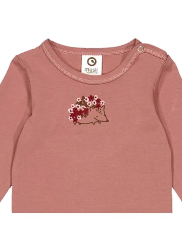 müsli Langarmbody 1582069500 in rosa