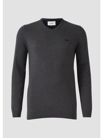 s.Oliver Strickpullover in 98W2_dunkelgrau