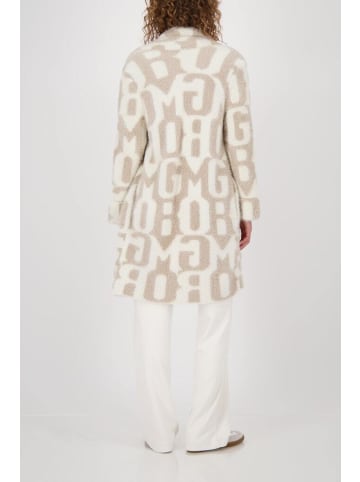 monari Pullover in truffle gemustert