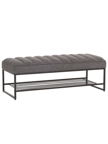 MCW Sitzbank N68 mit Schuhablage, Dunkelgrau