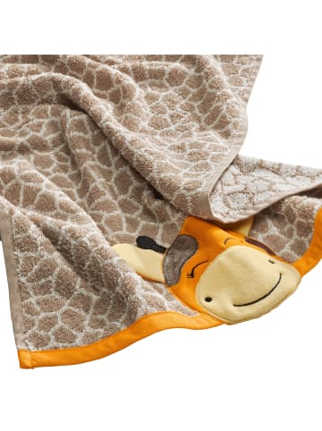 Erwin Müller Frottier Kinder-Handtuch in hellbraun/natur