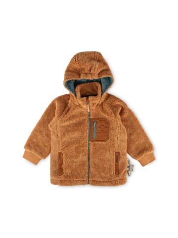 Sigikid Teddyjacke Wild Fox in Braun