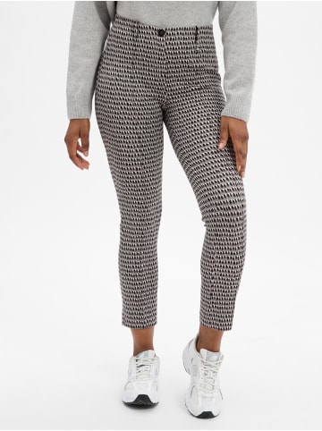 MARC CAIN COLLECTIONS Hose Sydney in grau schwarz