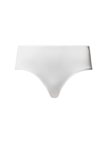 Hanro Midislip Satin Deluxe in off white