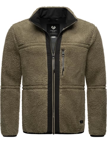 ragwear Plüschjacke Noory in Mocca