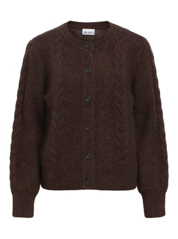 Object Strickjacke in Seal Brown1