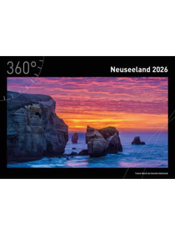360 grad Kalender - Neuseeland Premiumkalender 2026