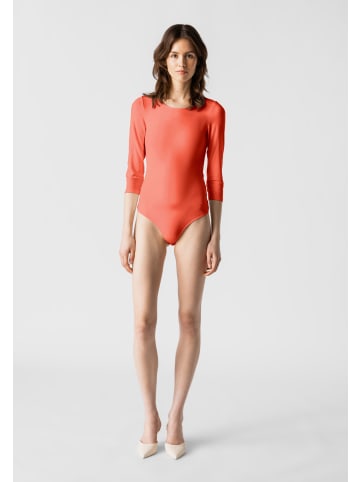 Les Lunes Bodysuit ALENA Body 3/4 Sleeve in Rouge