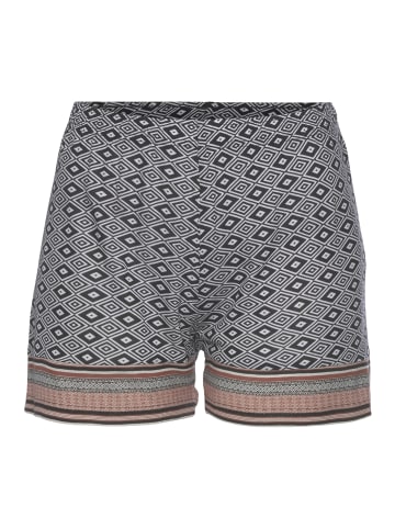 VIVANCE DREAMS Schlafshorts in braun gemustert