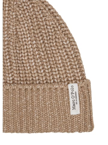 Marc O'Polo Strickmütze in Earthy Taupe