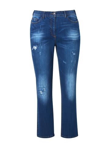 Ulla Popken Jeans in blue denim