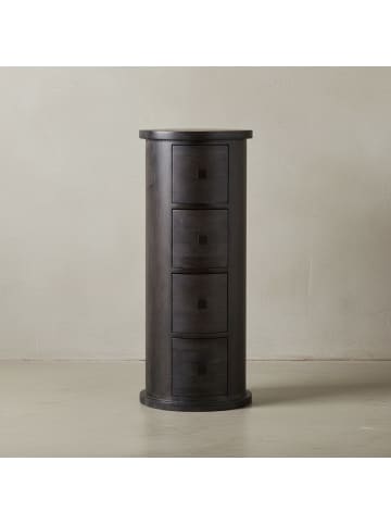 KADIMA DESIGN Design Sideboard Mango Massivholz 34x85x34 cm, Schränkchen