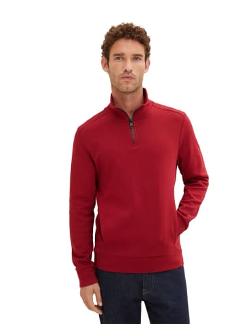 Tom Tailor Pullover in ivy red