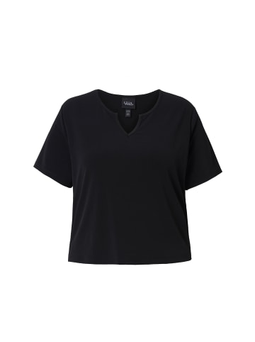 Ulla Popken Longshirt in schwarz
