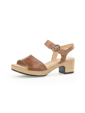 Gabor Comfort Plateau Sandalen in braun