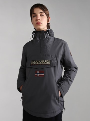 Napapijri Funktionsjacke "Rainforest Pocket 2" in Grau