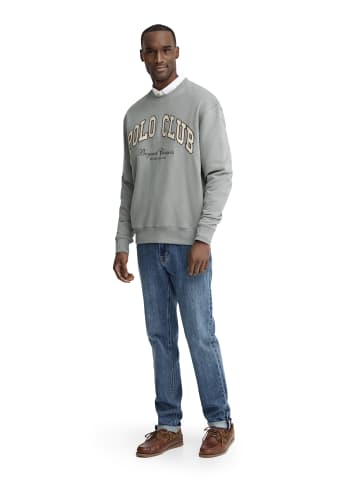 Polo Club Sweatshirt CHAIN VO in Grau