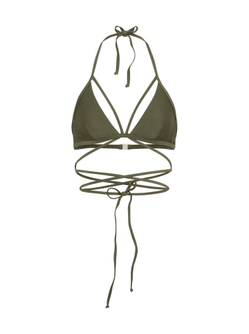 LSCN BY LASCANA Triangel-Bikini-Top in oliv