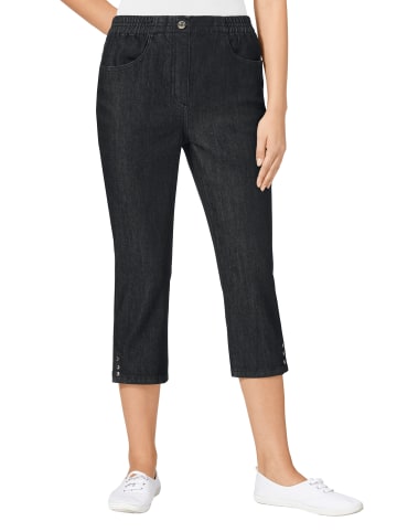 WITT WEIDEN Capri-Jeans in black-denim