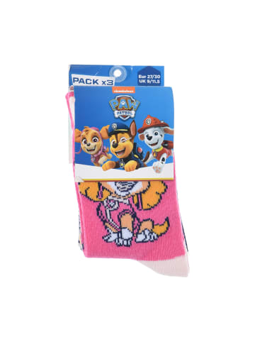 Paw Patrol 3er-Set: Socken Strümpfe in Mehrfarbig