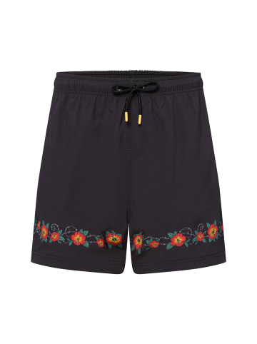 Santa Cruz Badeshorts Cabana in schwarz