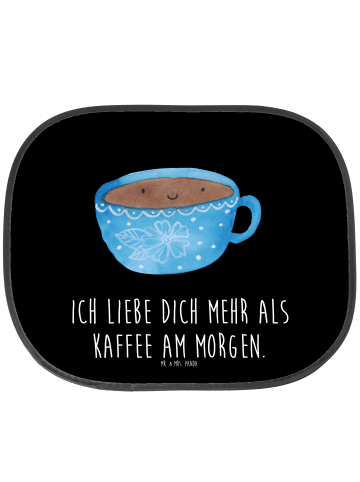 Mr. & Mrs. Panda Sonnenschutz Auto Kaffee Tasse mit Spruch in Schwarz