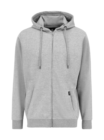 OLDSKULL Sweatshirt-Jacke Plain Basic in Heather Grey