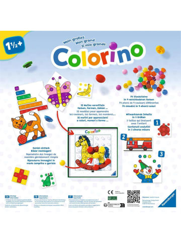Ravensburger Farbzuordnungsspiel Mein großes Colorino - Kinderspiel ab 1,5 Jahre Ab 1,5 Jahre in bunt