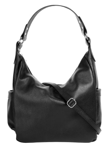 Samantha Look Shopper echt Leder in schwarz