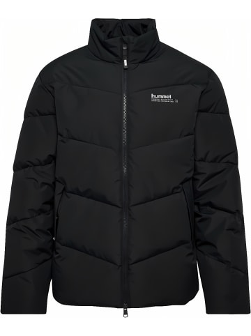 Hummel Trainingsjacke "Short Puffer Jacket" in Schwarz