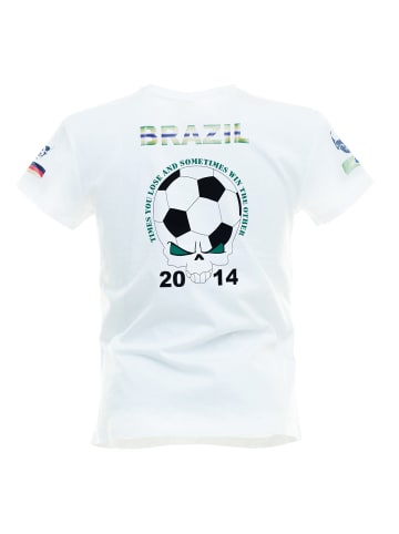 Roberto Geissini Soccerhead T-Shirt Weiß