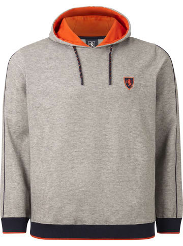 Charles Colby Sweatshirt EARL MARCAS in hellgrau melange