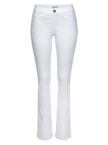 ARIZONA Bootcut-Jeans in white